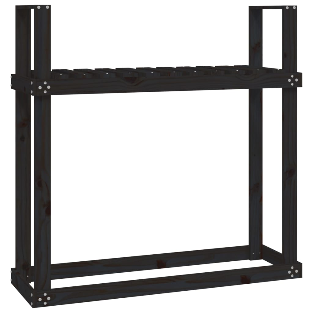 Vidaxl haardhoutrek 110x35x108,5 cm massief groenenhout zwart