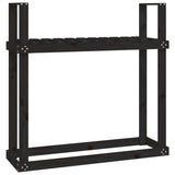 Vidaxl haardhoutrek 110x35x108,5 cm massief groenenhout zwart