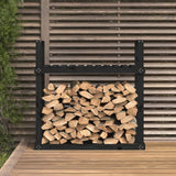 Vidaxl haardhoutrek 110x35x108,5 cm massief groenenhout zwart