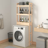 Vidaxl toiletrek 63x26x171 cm massief grenenhout
