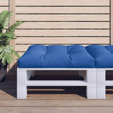 Vidaxl palletkussen 80x80x12 cm stof koningsblauw