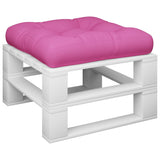 Vidaxl palletkussen 58x58x10 cm oxford stof roze