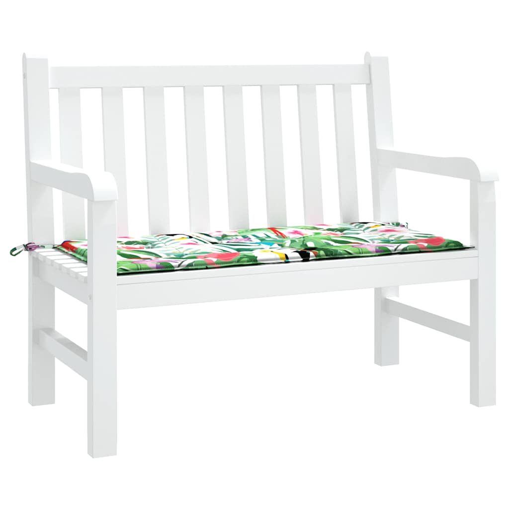 Vidaxl tuinbankkussen 100x50x4 cm oxford stof meerkleurig