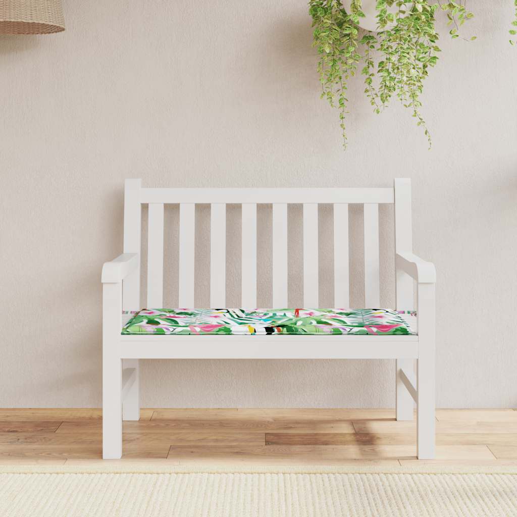 Vidaxl tuinbankkussen 120x50x4 cm oxford stof meerkleurig