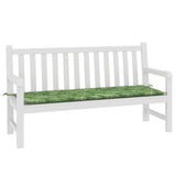 Vidaxl tuinbankkussen 150x50x4 cm oxford stof bladpatroon