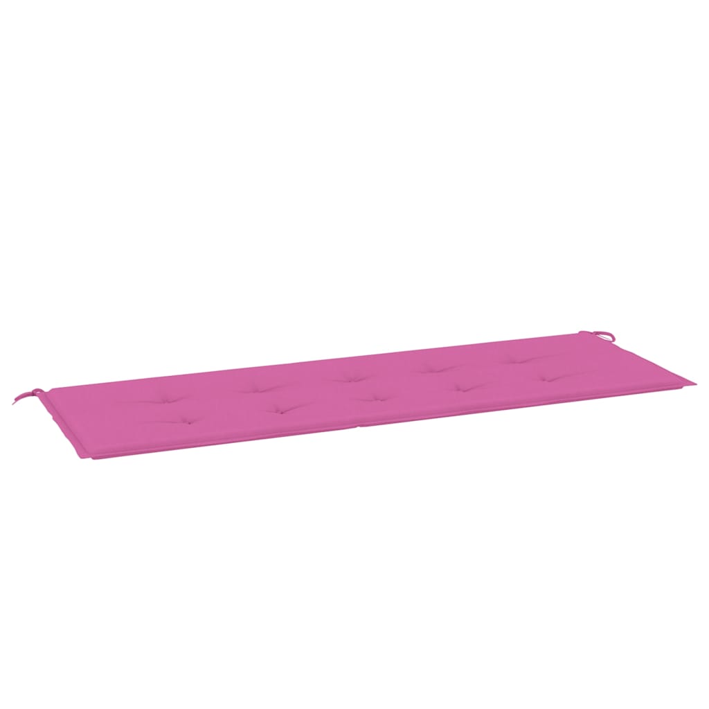 Vidaxl tuinbankkussen 150x50x4 cm oxford stof roze