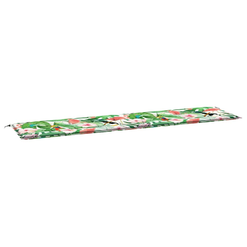 Vidaxl tuinbankkussen 200x50x4 cm stof meerkleurig