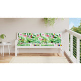 Vidaxl tuinbankkussens 2 st 200x50x7 cm stof meerkleurig