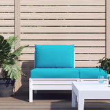 Vidaxl palletkussens 2 st oxford stof turquoise