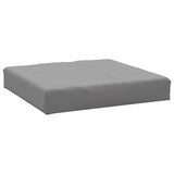 Vidaxl palletkussen 60x60x9,5 cm oxford stof grijs