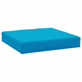 Vidaxl palletkussen 60x60x9,5 cm oxford stof lichtblauw