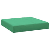 Vidaxl palletkussen 60x60x9,5 cm oxford stof groen