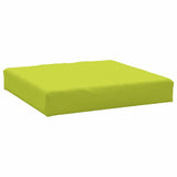 Vidaxl palletkussen 60x60x9,5 cm oxford stof felgroen