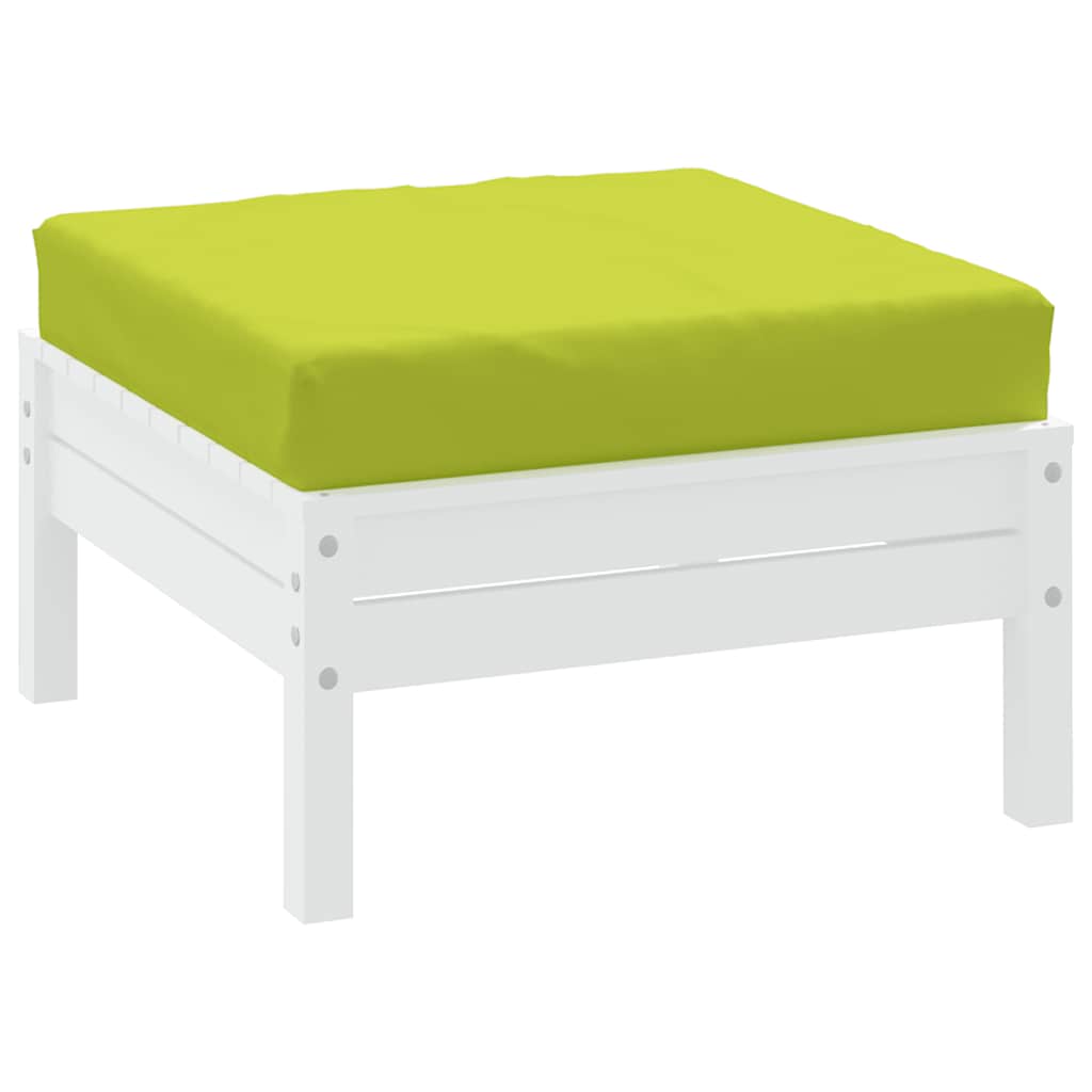 Vidaxl palletkussen 60x60x9,5 cm oxford stof felgroen