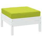 Vidaxl palletkussen 60x60x9,5 cm oxford stof felgroen
