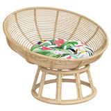 VidaXL Kussen rond Ø 60x11 cm oxford stof meerkleurig