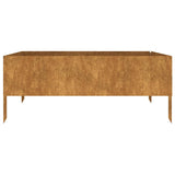 Vidaxl plantenbak verhoogd 100x100x41 cm cortenstaal