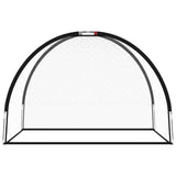 Vidaxl golftrainingsnet 300x150x210 cm polyester zwart