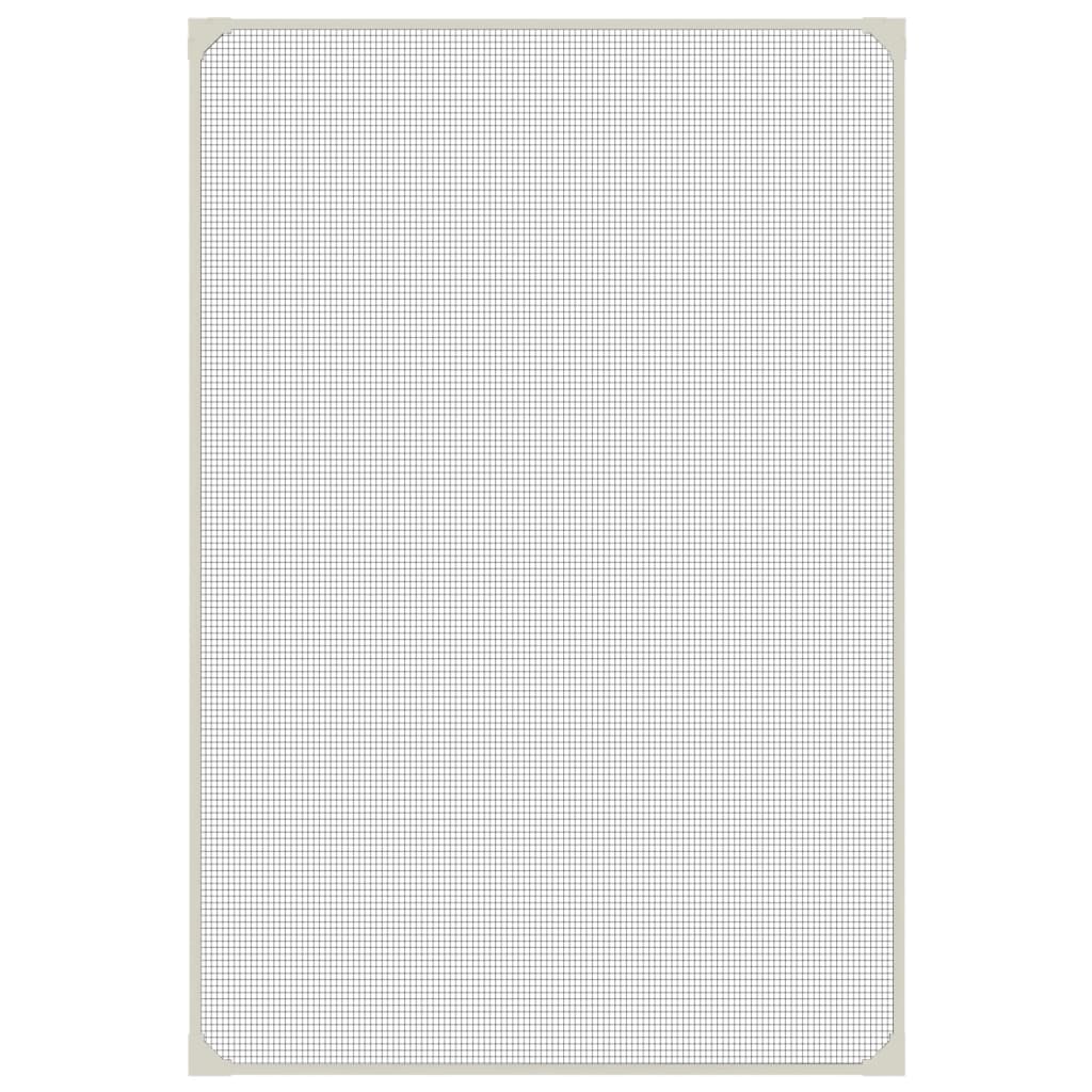 Vidaxl insectenhor voor ramen magnetisch 80x120 cm wit