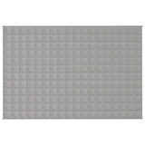 Vidaxl verzwaringsdeken 122x183 cm 9 kg stof grijs