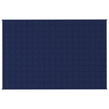 Vidaxl verzwaringsdeken 122x183 cm 5 kg stof blauw