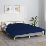Vidaxl verzwaringsdeken 200x220 cm 9 kg stof blauw