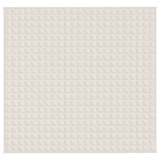 Vidaxl verzwaringsdeken 220x240 cm 15 kg stof lichtcrèmekleurig