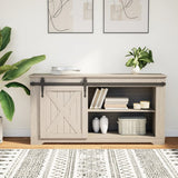 Vidaxl ophangset voor minischuifdeur 122 cm koolstofstaal zwart