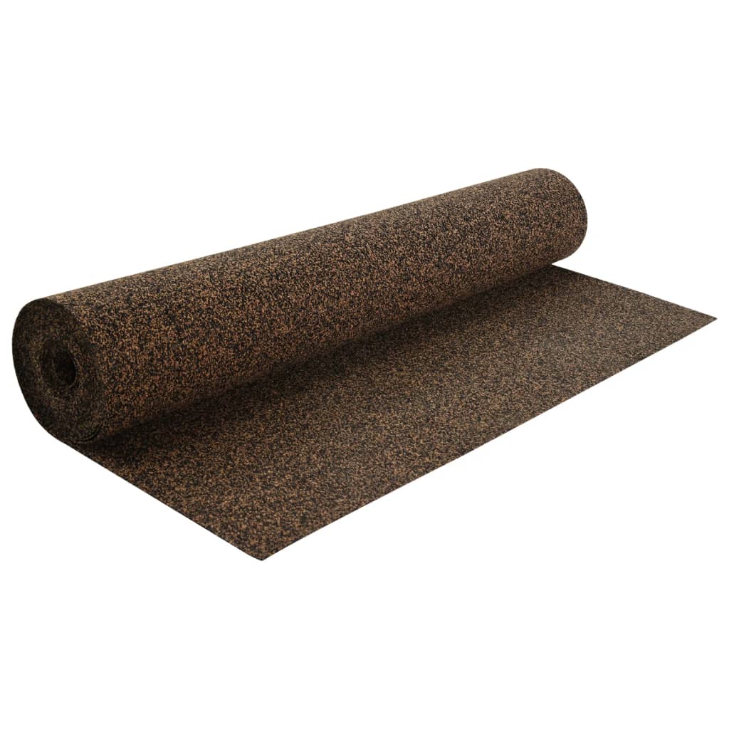 VidaXL Kurkrol 100x500 cm 5 mm rubber