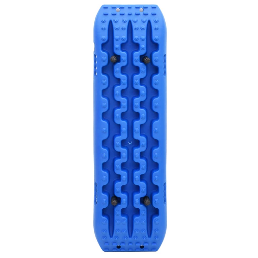 Vidaxl gripplaten 2 st 106x30,5x7 cm nylon blauw
