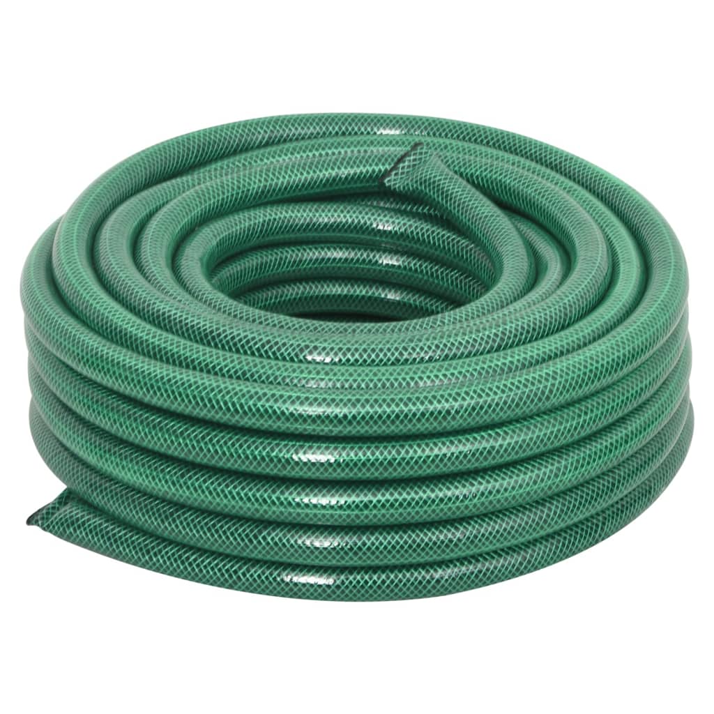 Vidaxl tuinslang met koppelingsset 0,75'' 20 m pvc groen