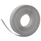 VidaXL Tuinranden 3 st 10 m 10 cm polyetheen grijs