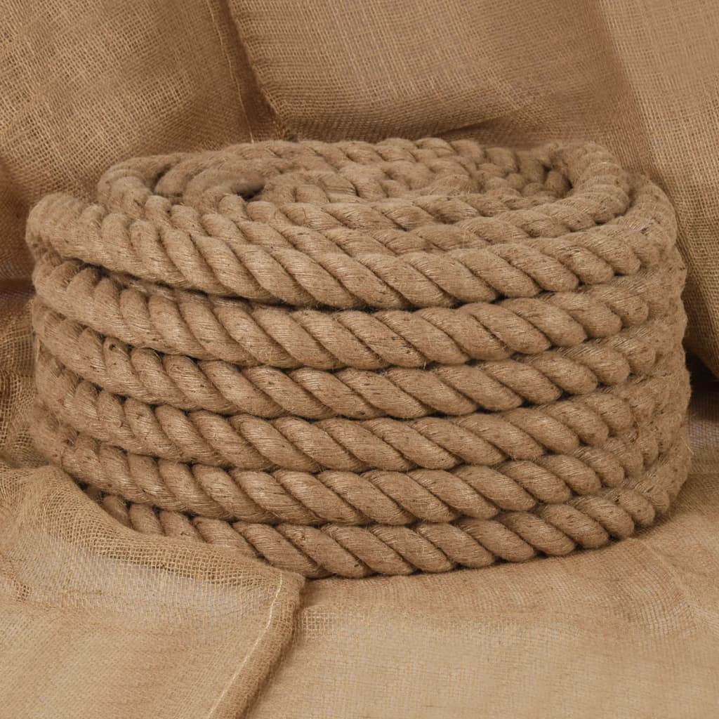 Vidaxl touw 5 m lang 36 mm dik jute