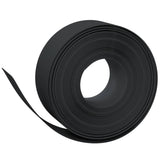 Vidaxl tuinrand 10 m 20 cm polyetheen zwart