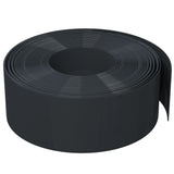 Vidaxl tuinrand 10 m 20 cm polyetheen zwart