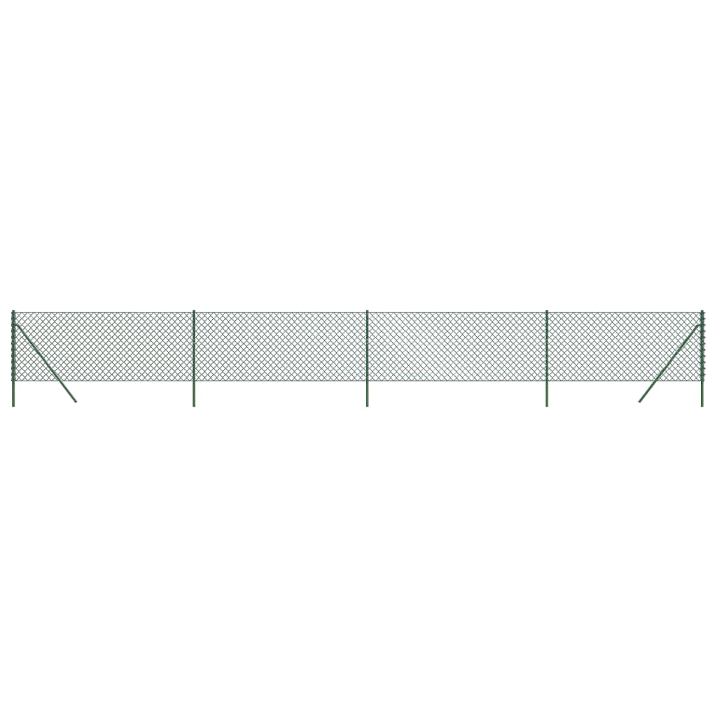Vidaxl gaashek 1x10 m groen