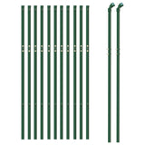 Vidaxl gaashek 1,1x25 m groen