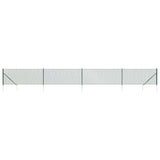 Vidaxl gaashek met grondankers 0,8x10 m groen