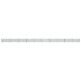 Vidaxl gaashek met flens 0,8x25 m groen