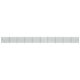 VidaXL Gaashek met flens 1,6x25m groen