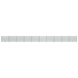 VidaXL Gaashek met flens 1,8x25m groen