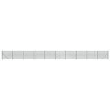 VidaXL Gaashek met flens 2,2x25m groen