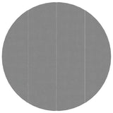 Vidaxl zwembadgrondzeil ø500 cm polyester geotextiel lichtgrijs