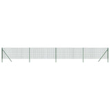 Vidaxl draadgaashek 1x10 m gegalvaniseerd staal groen