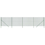 Vidaxl draadgaashek 1,6x10 m gegalvaniseerd staal groen