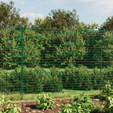 Vidaxl draadgaashek 1,6x10 m gegalvaniseerd staal groen