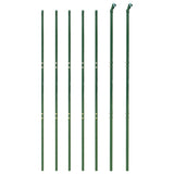 Vidaxl draadgaashek 1,8x10 m gegalvaniseerd staal groen