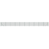 VidaXL Draadgaashek met grondankers 1,8x25 m groen