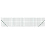 Vidaxl draadgaashek met grondankers 1,4x10 m groen