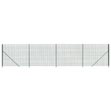 Vidaxl draadgaashek met flens 2x10 m groen